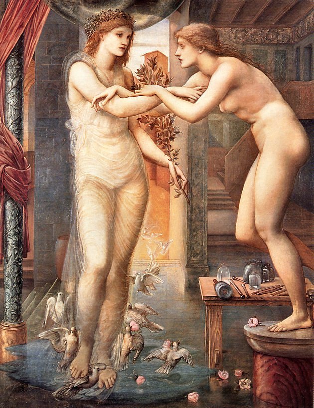 Edward Burne Jones Pygmalion The Godhead Fires De Burne Jones