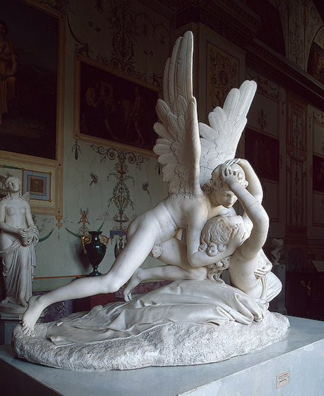 amor and psyche. antonio cupid and psyche