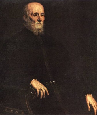 TINTORETTO RITRATTO DI ALVISE CORNARO,PITTI