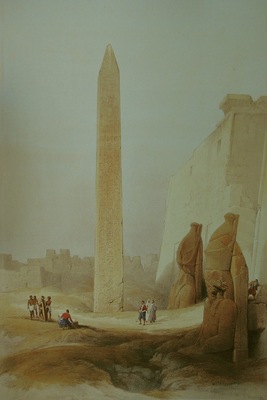 David Roberts Obelisk At Luxor