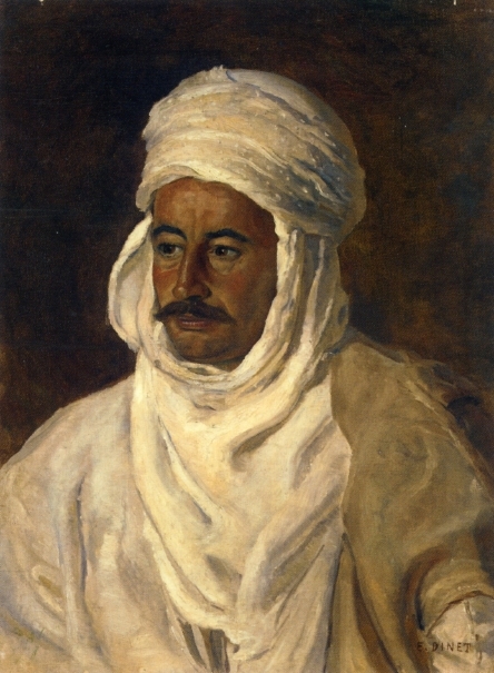 Etienne Dinet Portrait Of Ahmed Es Seghir