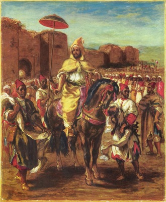 Eugene Delacroix Sultan Of Morocco