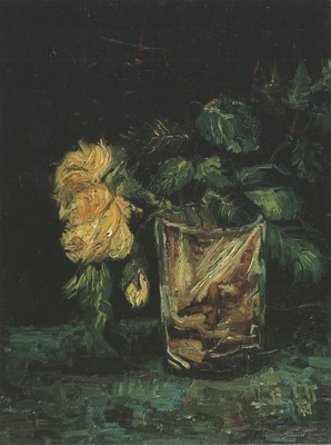 vase with roses, paris