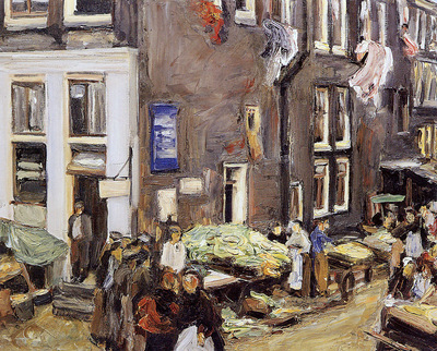 Liebermann Max Jewish quarter Amsterdam Sun