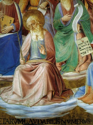Fra Angelico Chapel of San Brizio, 1447, Detalj 1, Orvieto