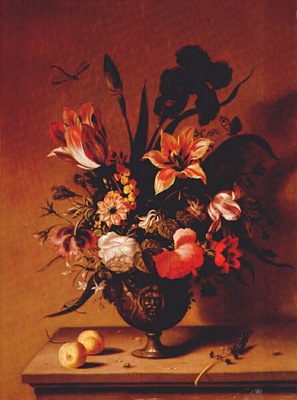 bosschaert the younger flowers in bronze vase c1640