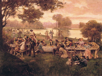 Luncheon on the grass