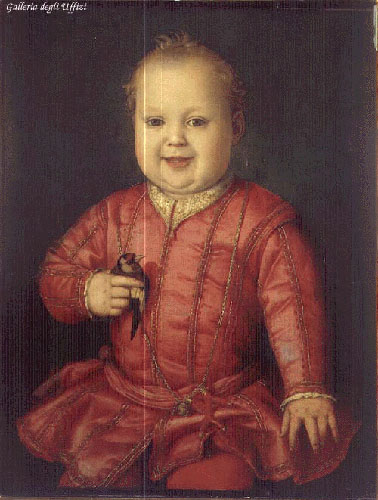 bronzino, portrait of giovanni demedici