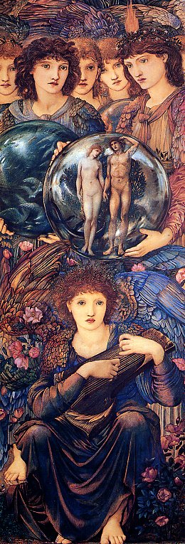 Burne Jones Days of Creation The 6th Day end