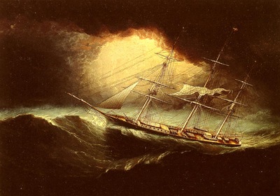 Buttersworth James E Ship In A Storm