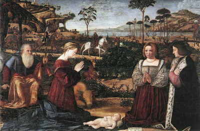 Holy Family with Two Donors WGA