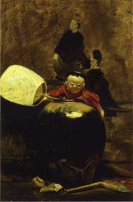 Chase William Merritt The Japanese Doll
