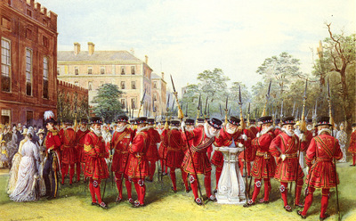 Chevalier Nicholas The Parade Of The Yeomen Of The Guard At Clarence House