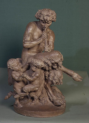 Clodion Group of Satyr and Fauns