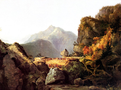 JLM 1827 Thomas Cole Last of the Mohicans