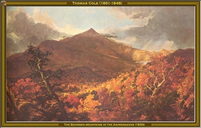 thomas cole the schroon mountains 1833 po amp