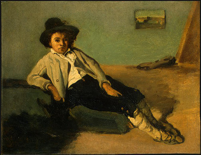 Corot Italian Peasant Boy, 1825 1826, NG Washington