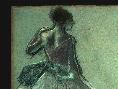 Degas Dancer Seen from Behind and 3 Studies of Feet c1878 de