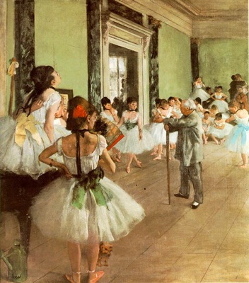 Degas La classe de danse, ca 1873 75, 85x75 cm, Musee dOrsa