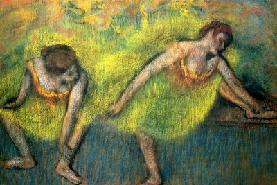 Two Dancers at Rest, Degas 1600x1200 ID 7555 PREMIUM
