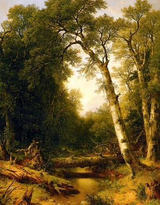 Durand, Asher B A Stream in the Wood end