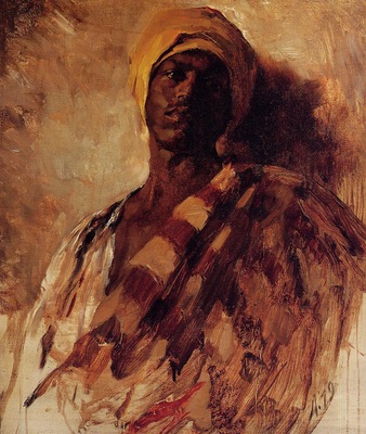 Duveneck Frank Guard of the Harem study