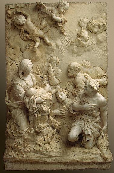 Foggini Giovanni Battista The Adoration of the Shepherds c1675