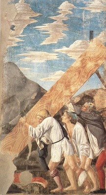 Piero della Francesca The Arezzo Cycle Burial of the Wood