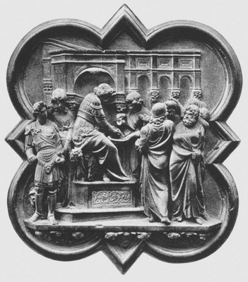 Ghiberti Lorenzo Pilate Washing His Hands