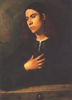Giorgione Portrait of a Youth Antonio Broccardo , Budapest