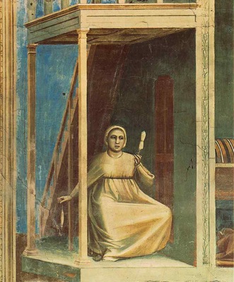giotto scenes from the life of joachim  03  annunciation t