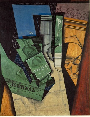 Gris The Breakfast, 1915, 92x73 cm, Musee National dArt Mod
