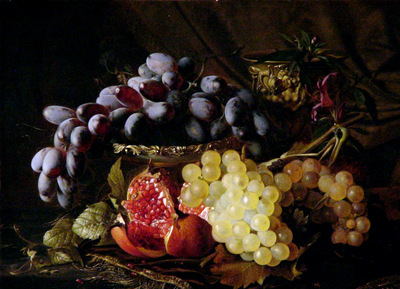 Gronland Theude Still life with fruit Sun