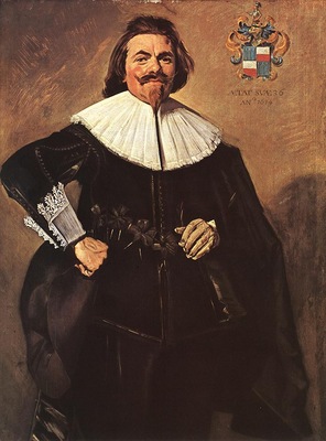 Hals Portrait of Tieleman Roosterman, 1634, Kunsthistorische