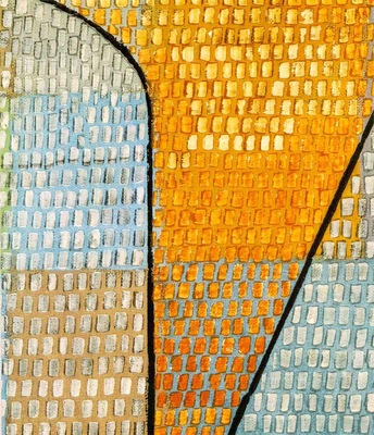 Klee Ad Parnassum, Detalj, 1932, 100x126 cm,
