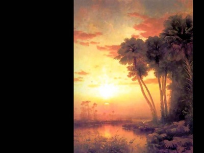 sunset on st johns river george mccord 1878 fl art csg001