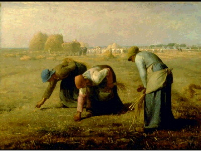 Millet Des glaneuses, 1857, Musee dOrsay