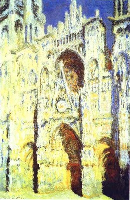 Claude Monet The Rouen Cathedral  Portail  The Albaine Tower