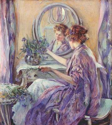 reid the violet kimono