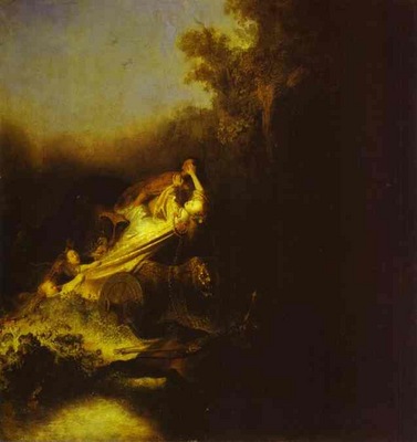 Rembrandt The Abduction of Proserpine