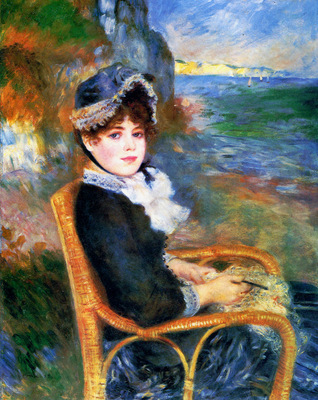 Renoir Pierre August Au bord de la Mer Sun