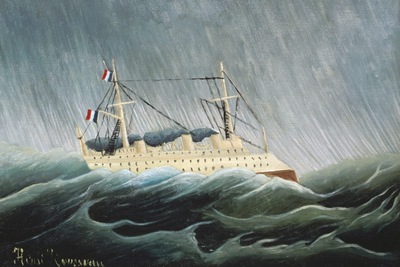 the ship in the storm, rousseau 1600x1200 id