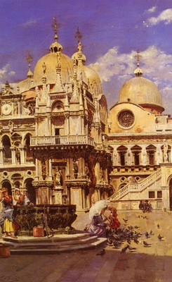 Sanz Ulpiano Checa y Piazza San Marco