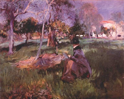 sargent in the orchard c1886