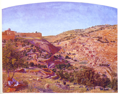 Seddon Thomas B Jerusalem And The Valley Of Jehoshaphat From The Hill Of Evil Counsel