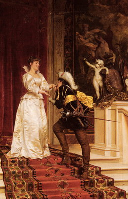 Soulacroix Charles Joseph Frederic The Cavaliers Kiss