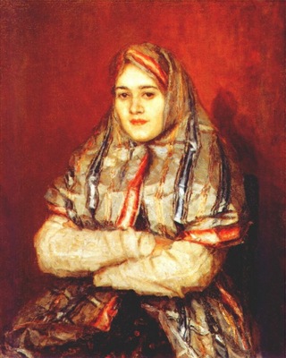 surikov a townswoman alexandra yemelyanova