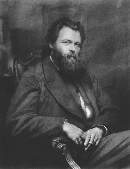 Portrait of the painter Ivan Shishkin