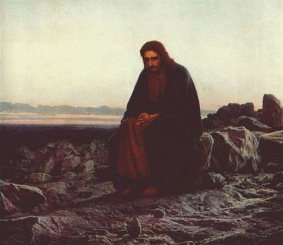 kramskoi christ in the wilderness