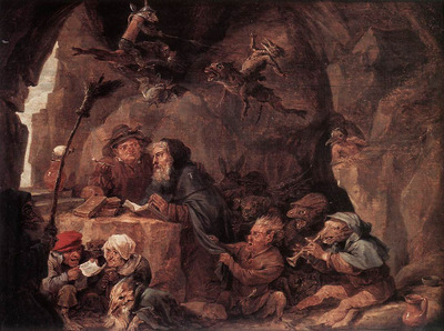 TENIERS David the Younger Temptation Of St Anthony